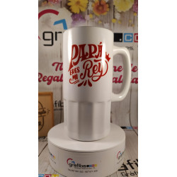 JARRA DE CERVEZA CERÁMICA