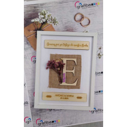 CUADRO TESTIGO DE BODA