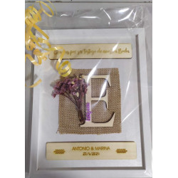 CUADRO TESTIGO DE BODA