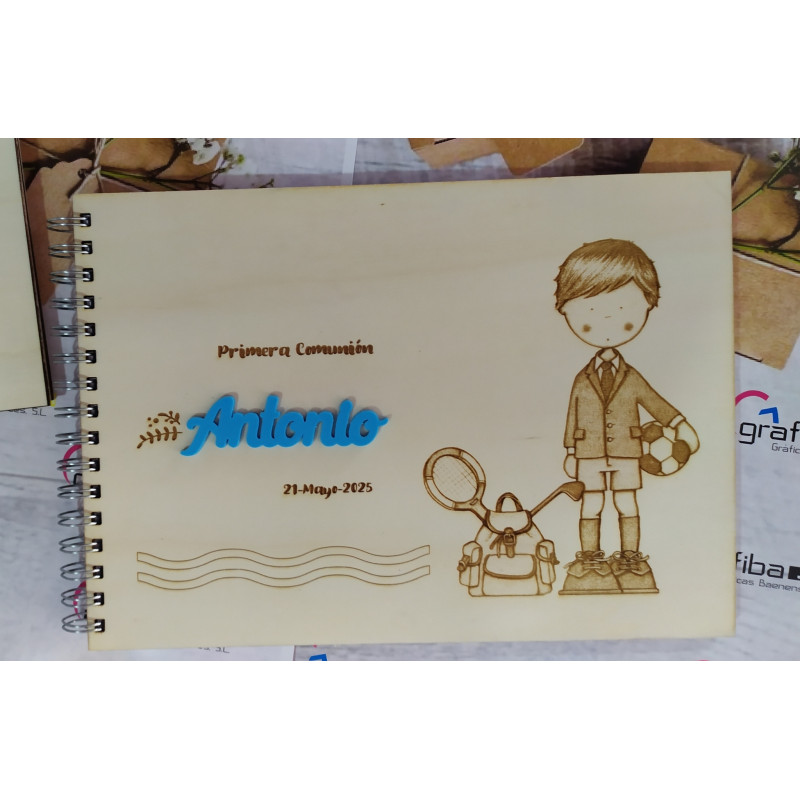 LIBRO COMUNIÓN PERSONALIZADO