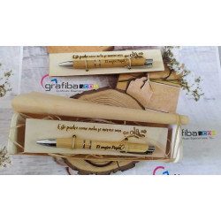 BOLIGRAFO MADERA